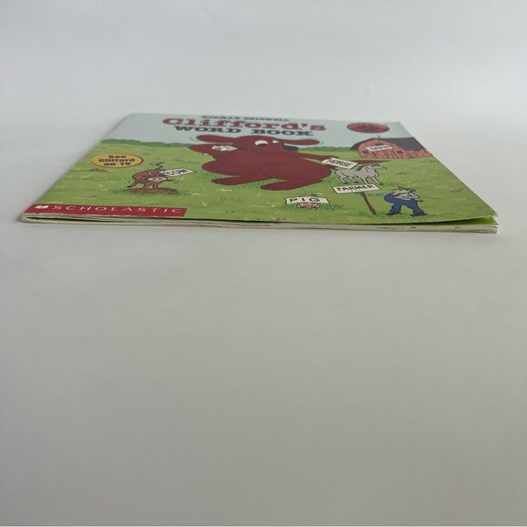 Norman Bridwell Clifford’s Word Book paperback children’s reading learning book - Picture 5 of 17